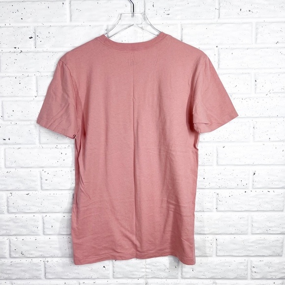 THE NORTH FACE Men’s dusty rose pink short sleeve tee shirt - Picture 2 of 4